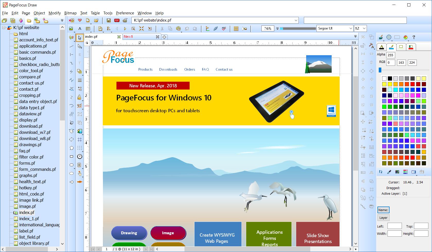 PageFocus Draw Windows 11 download